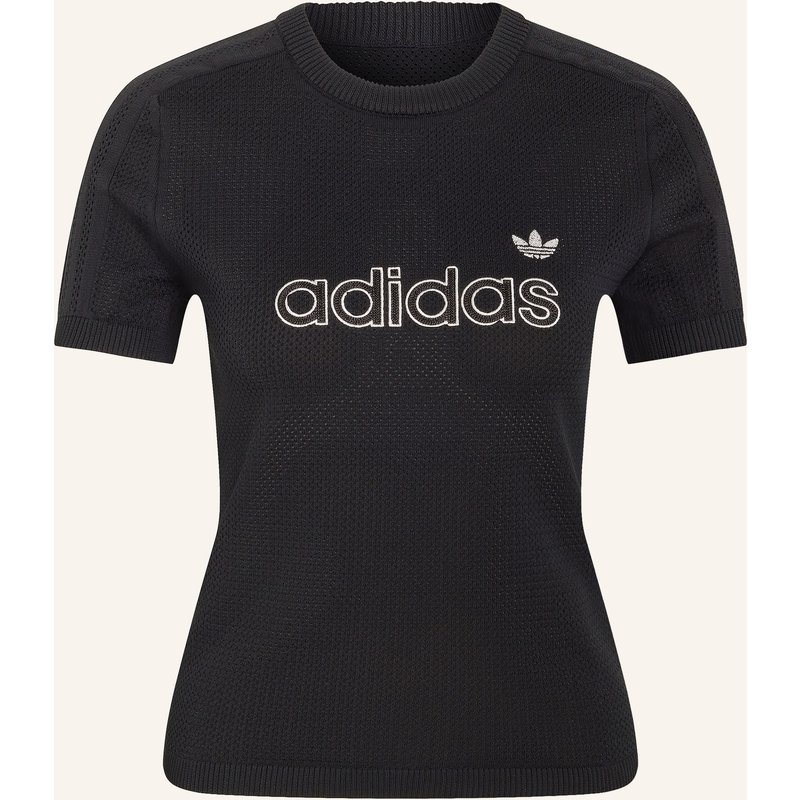 Adidas Originals T-Shirt Mesh Cali Aus Mesh schwarz