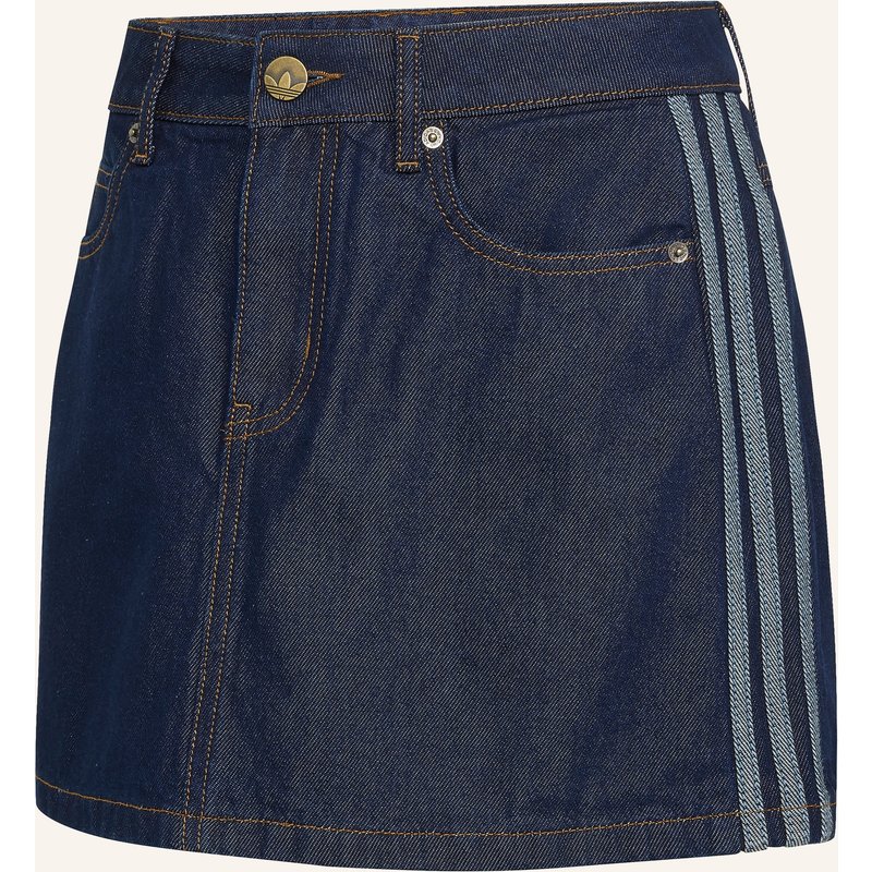 Adidas Originals Jeansrock 3-Streifen blau