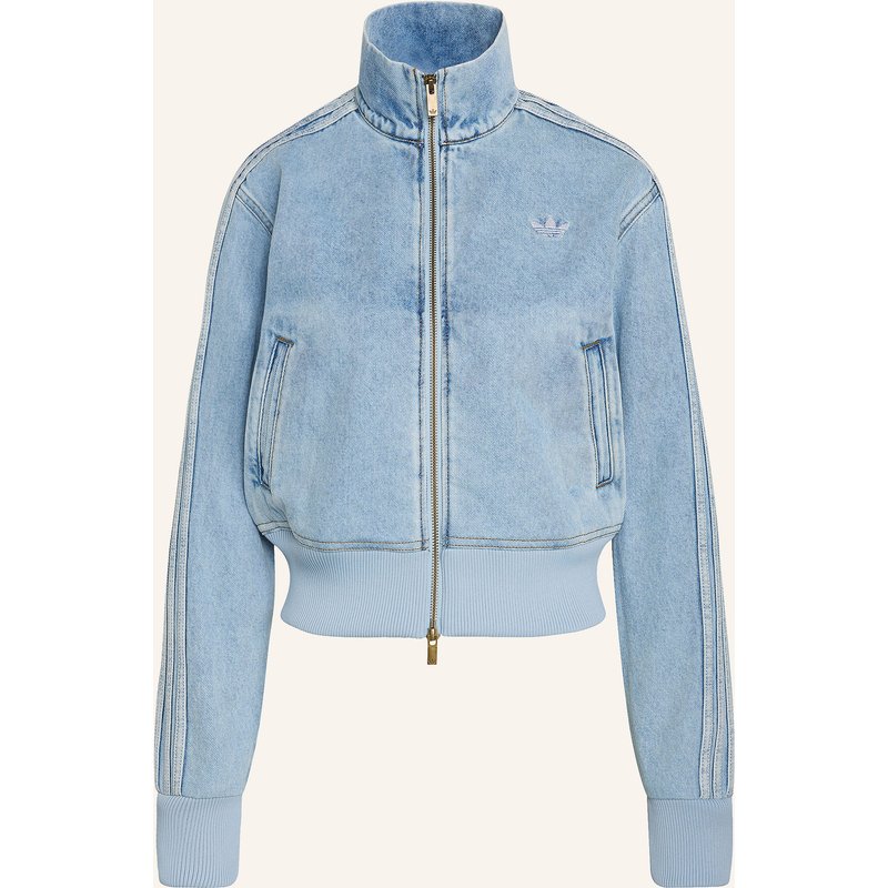 Adidas Originals Jeansjacke Mit Galonstreifen blau