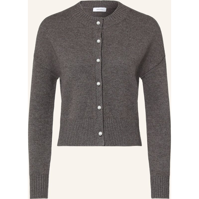 Darling Harbour Strickjacke Mit Cashmere braun