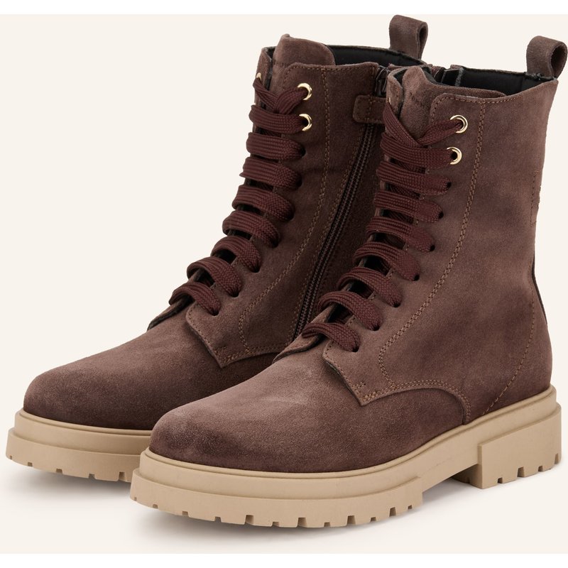 Tommy Hilfiger Schnürboots braun