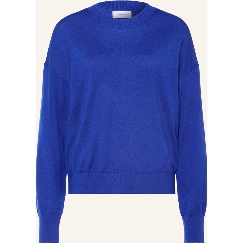 Darling Harbour Pullover Aus Merinowolle blau