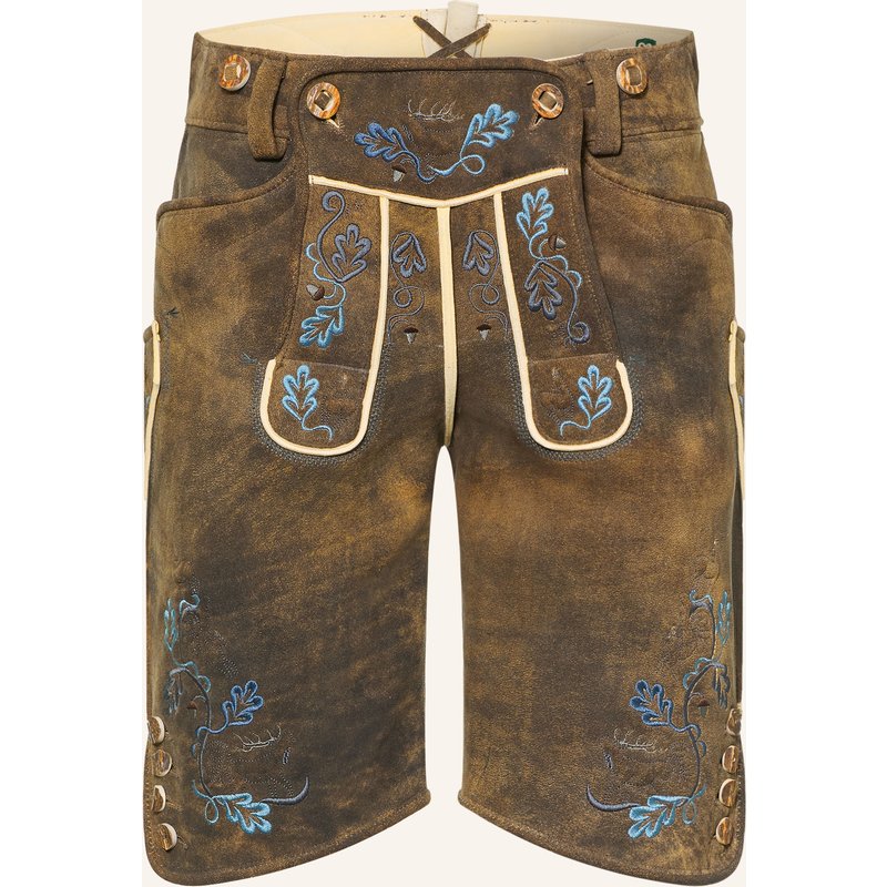 Beckert Trachten-Lederhose Hochkönig Aus Hirschleder braun