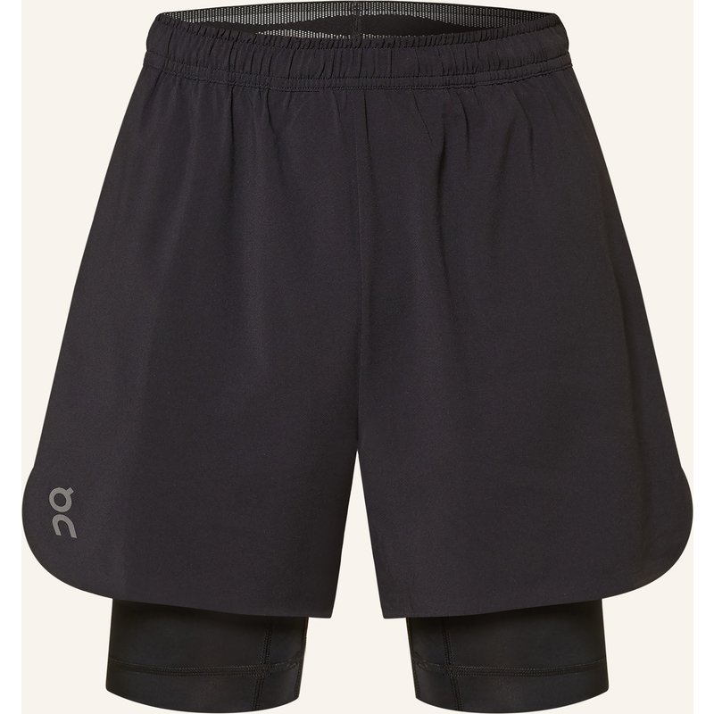 On 2-In-1-Trainingsshorts Train schwarz