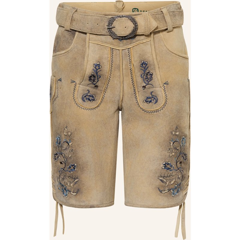 Beckert Trachten-Lederhose Kitz braun