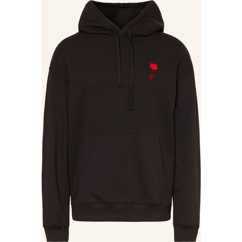Hugo Hoodie Diflowhood schwarz