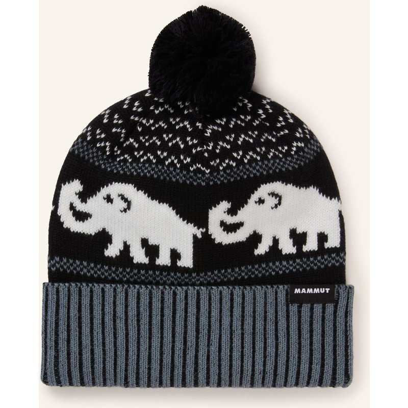Mammut Mütze schwarz