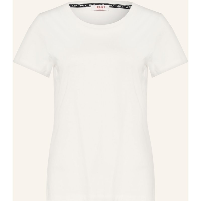 Liu Jo T-Shirt Mit Schmucksteinen weiss
