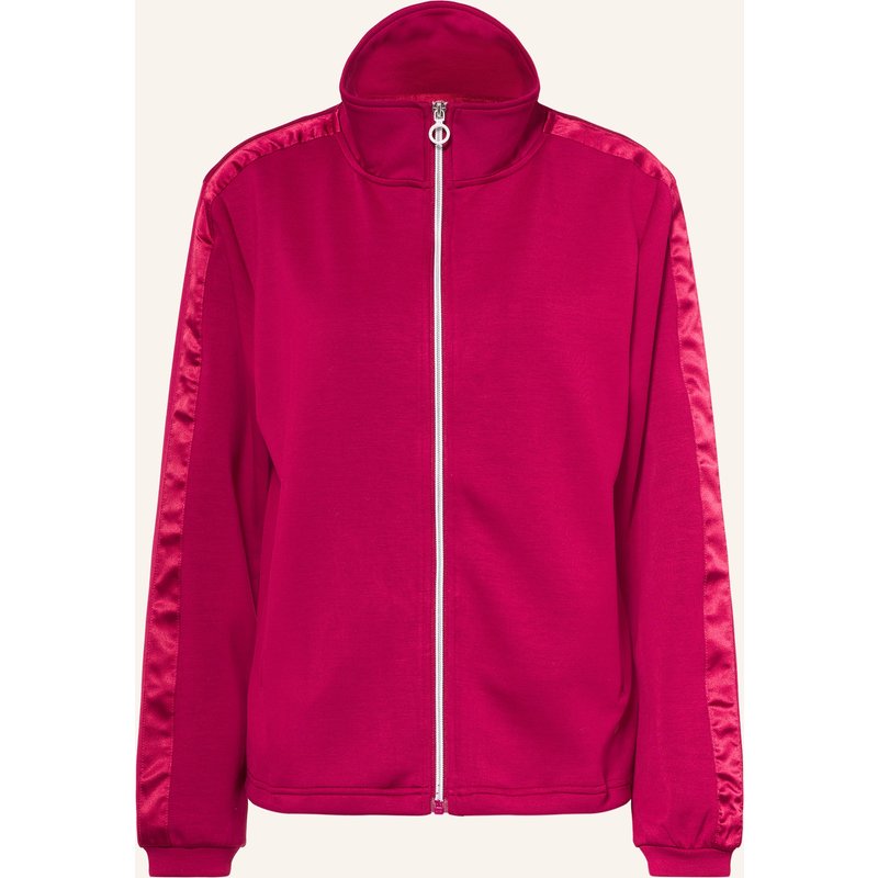 Joy Sportswear Sweatjacke Lizzy Mit Galonstreifen rot