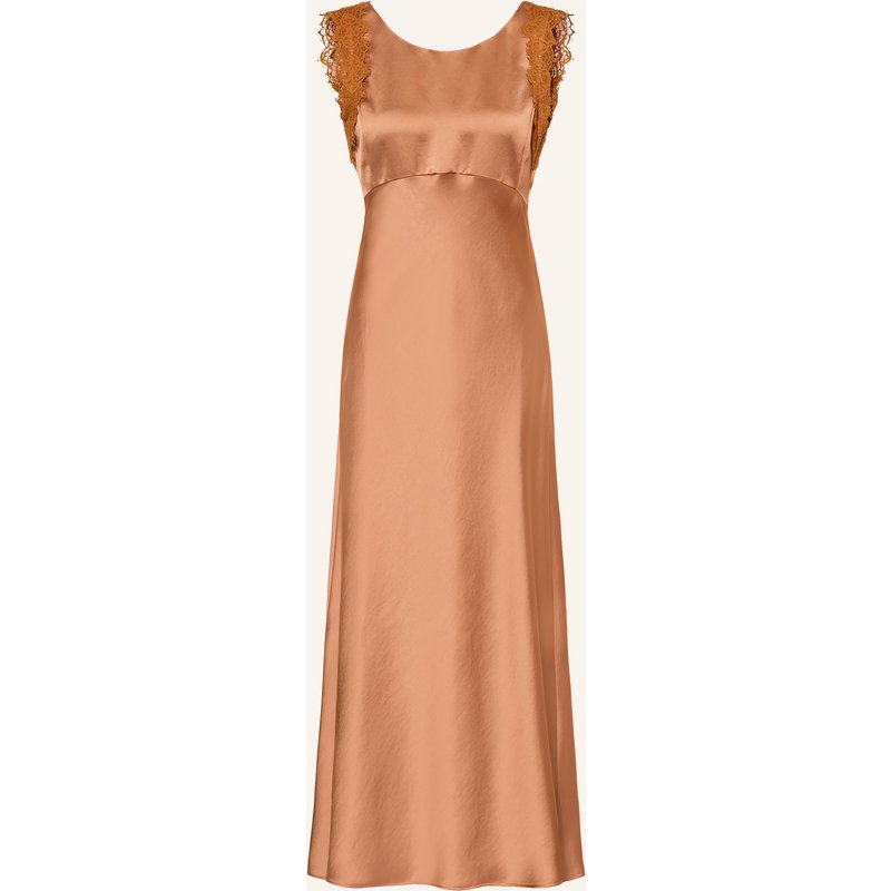 Luisa Cerano Abendkleid Mit Spitze rot