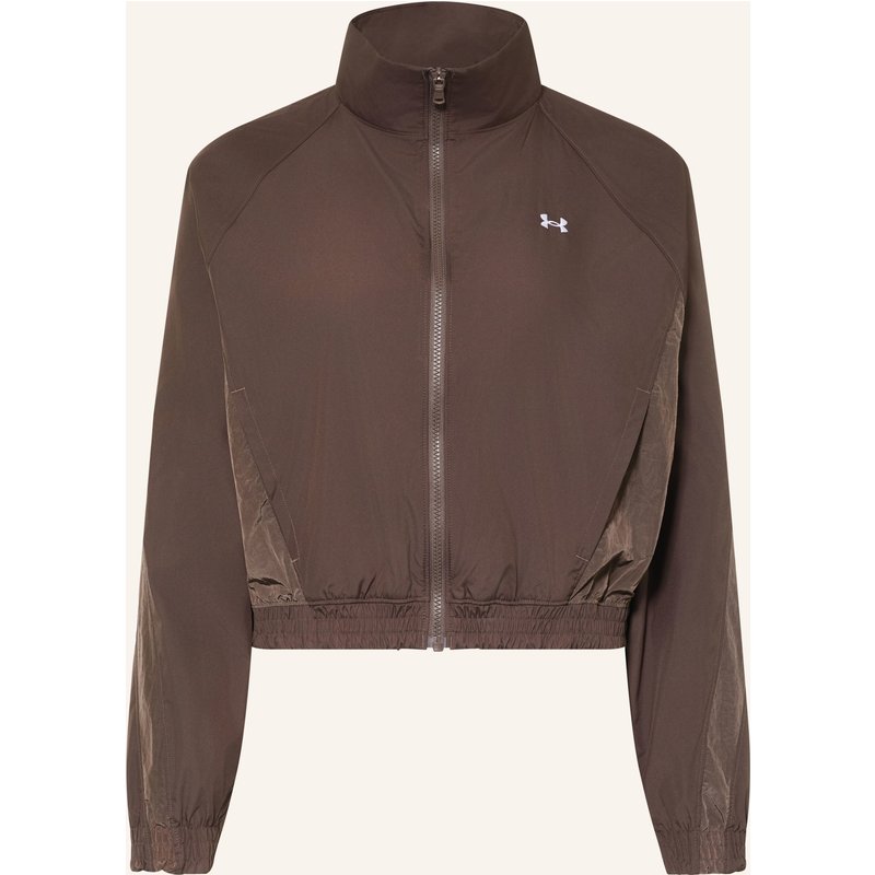 Under Armour Trainingsjacke Ua Icon Woven braun