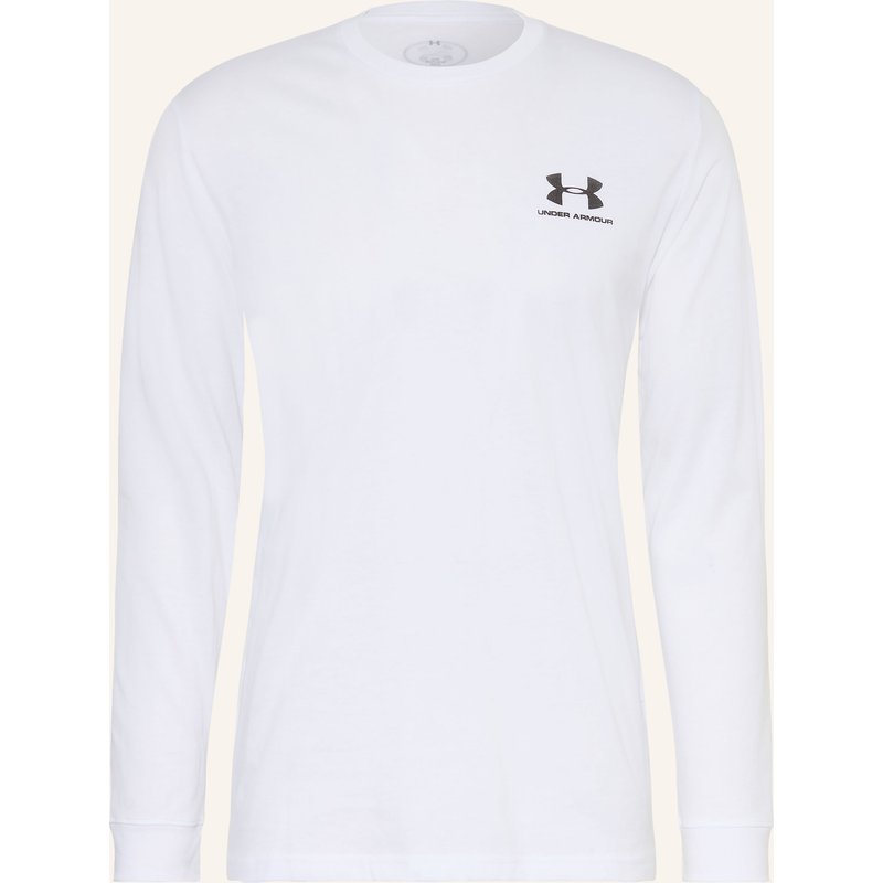 Under Armour Longsleeve Ua Sportstyle Left Chest weiss