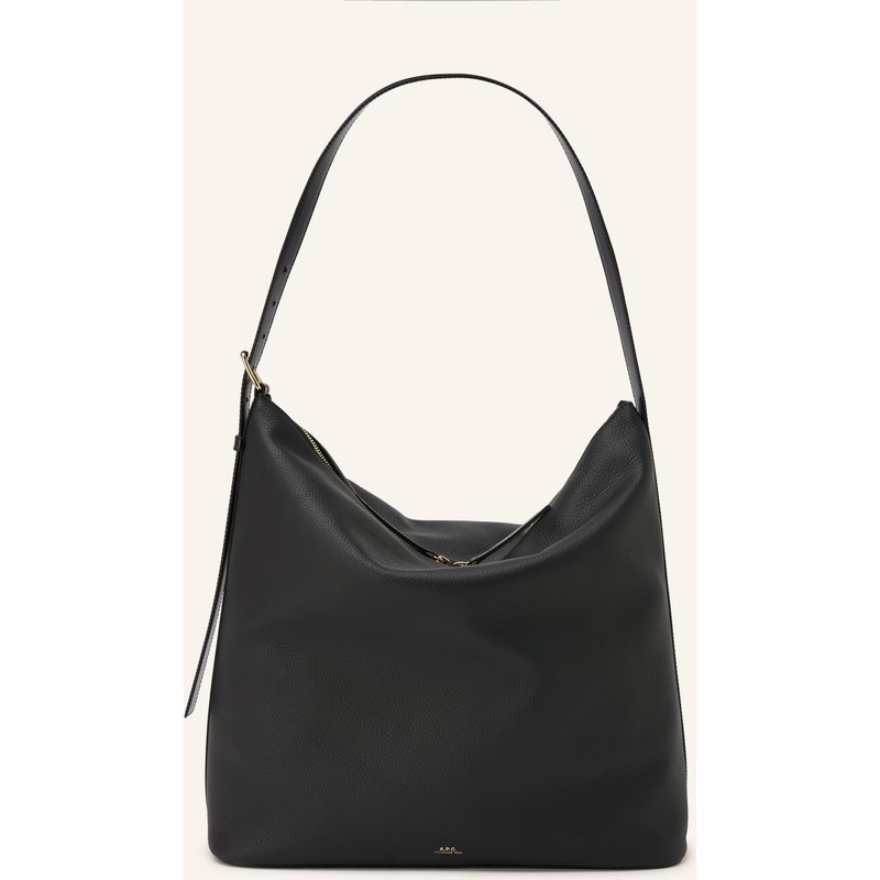 A.P.C. Schultertasche Vera Maxi schwarz