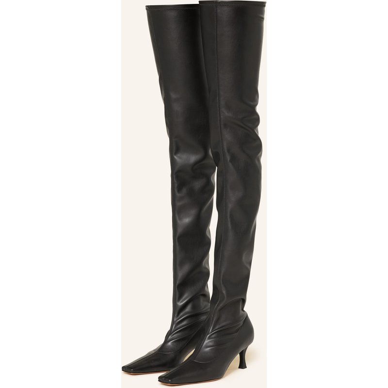 Proenza Schouler Overknee-Stiefel schwarz