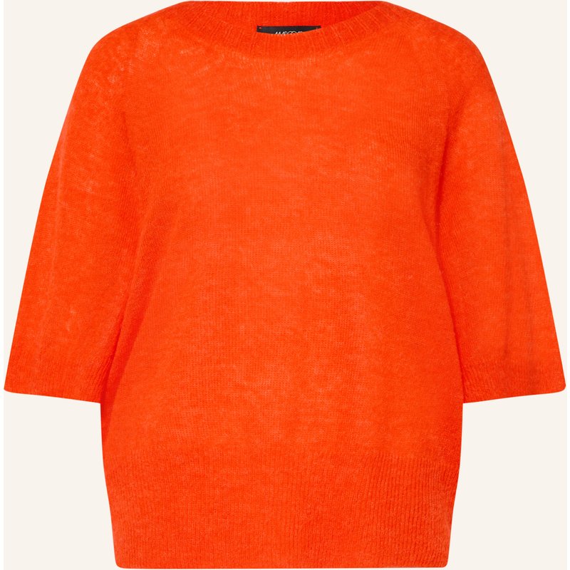 Marc Cain Strickshirt Mit Alpaka orange