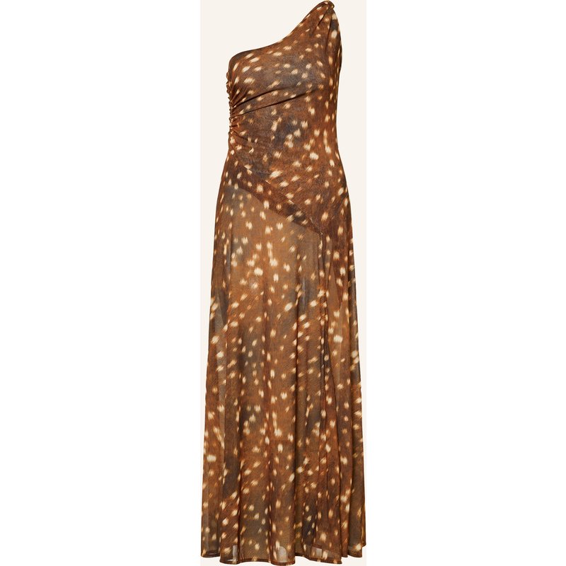 Esthé One-Shoulder-Kleid Aus Jersey braun