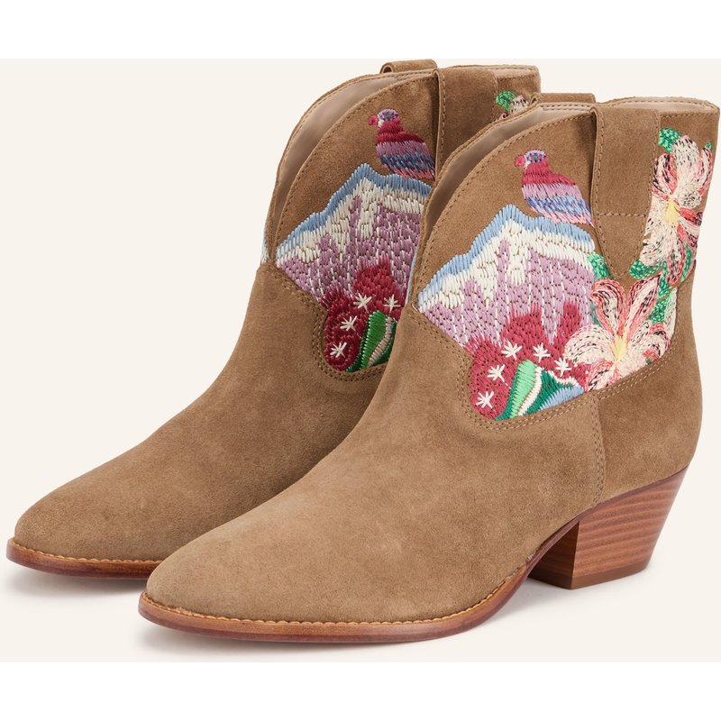 Farm Rio Cowboy Boots braun
