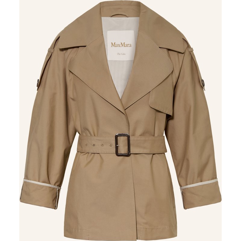 Max Mara The Cube Trench-Jacke Clara braun