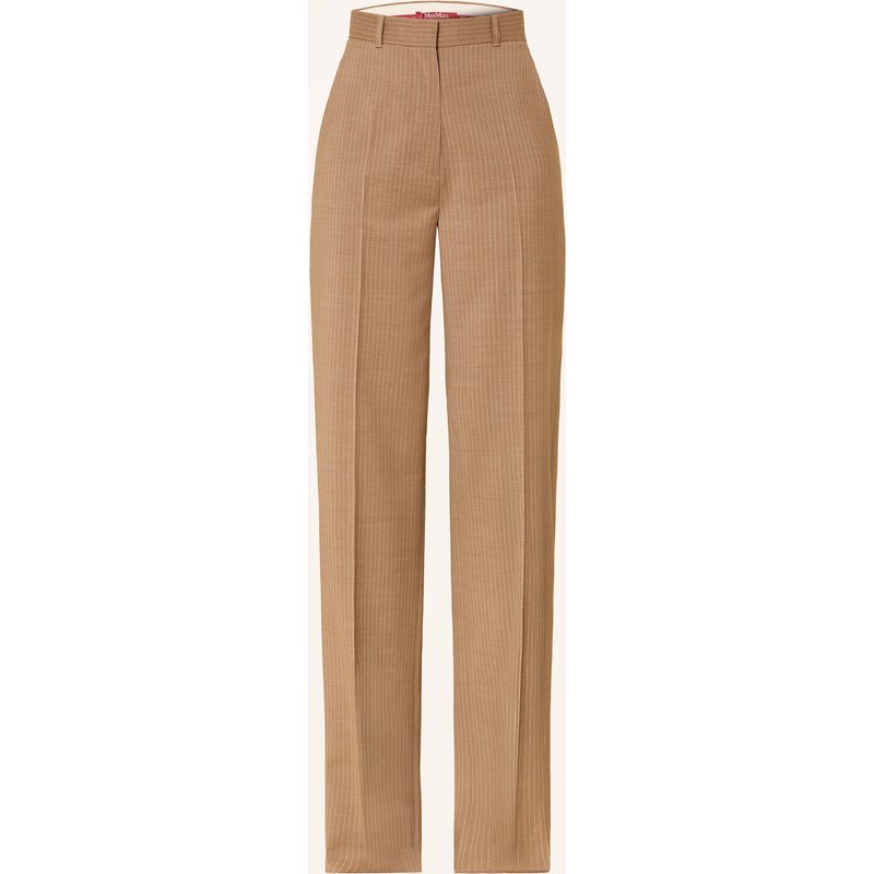 Max Mara Studio Marlenehose Cambusa braun