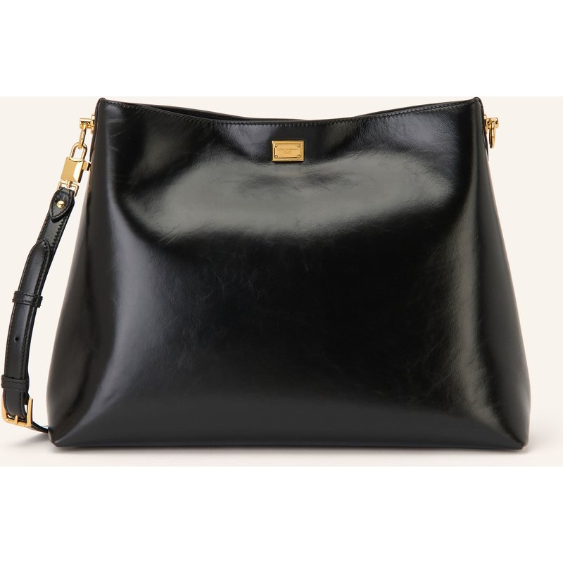 Dolce & Gabbana Schultertasche Vittoria Large schwarz