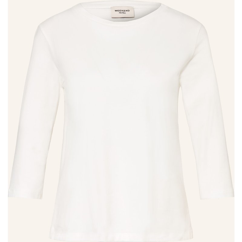 Weekend Max Mara Shirt Multia Mit 3/4-Arm weiss
