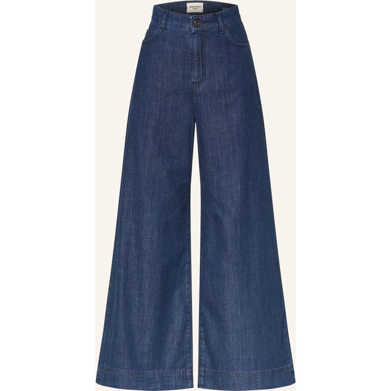Weekend Max Mara Wide Leg Jeans Vega blau