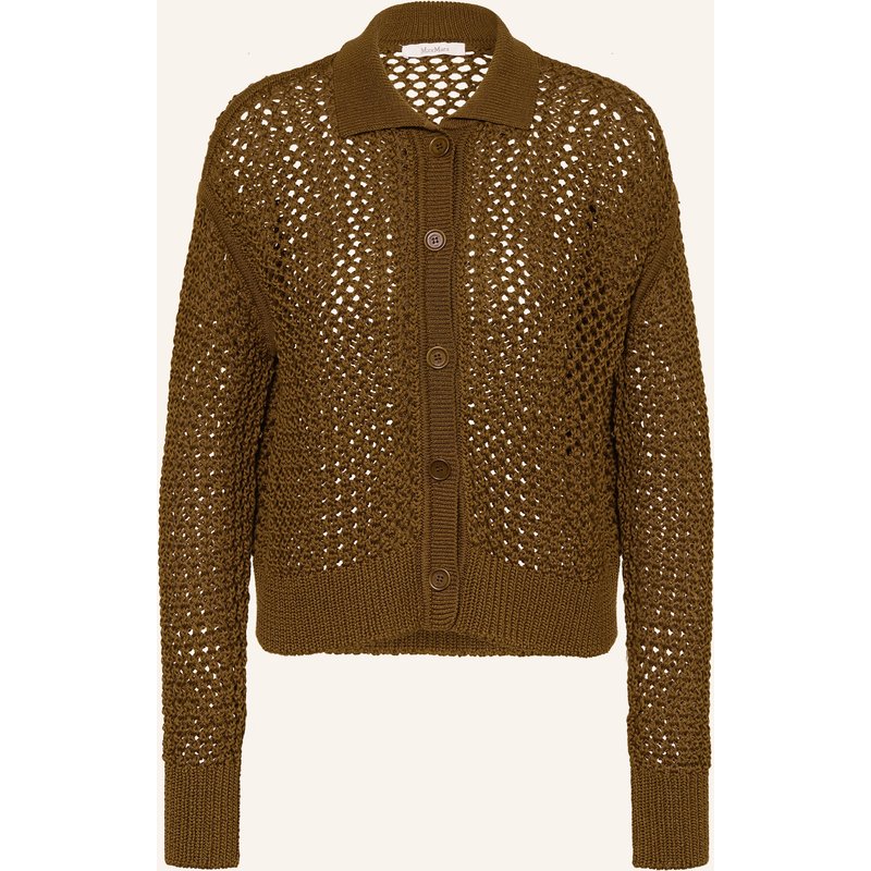 Max Mara Strickjacke Film gruen