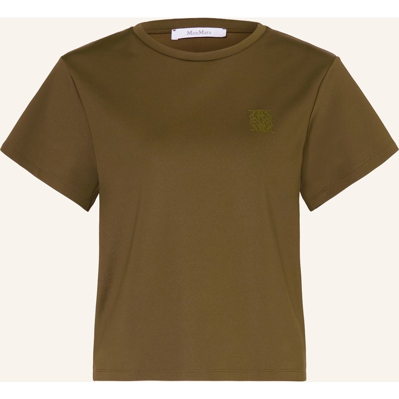 Max Mara T-Shirt Quagga gruen