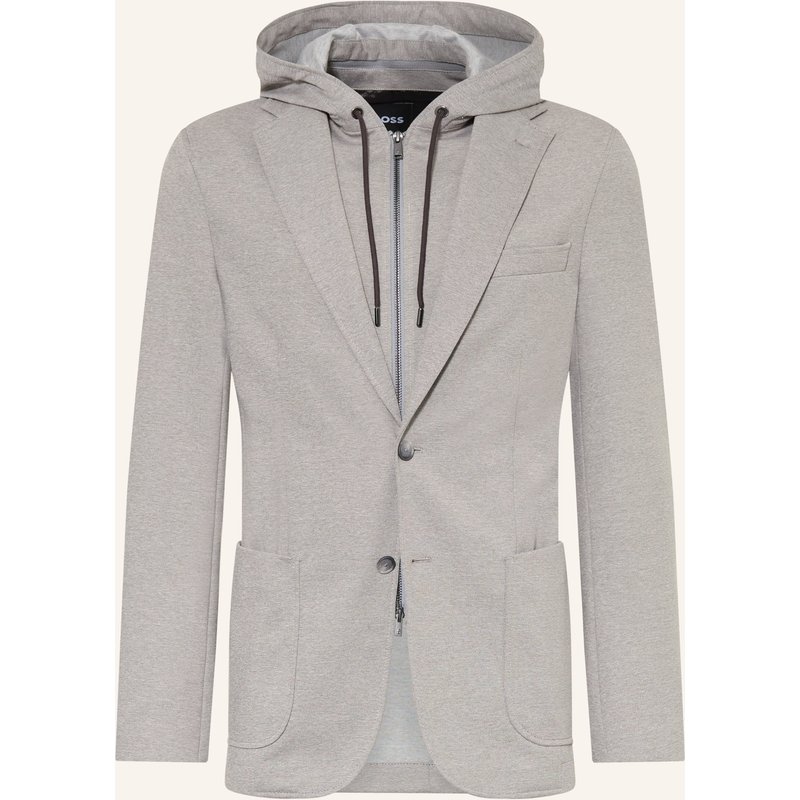 Boss Sakko Hanry Slim Fit Mit Herausnehmbarer Blende grau