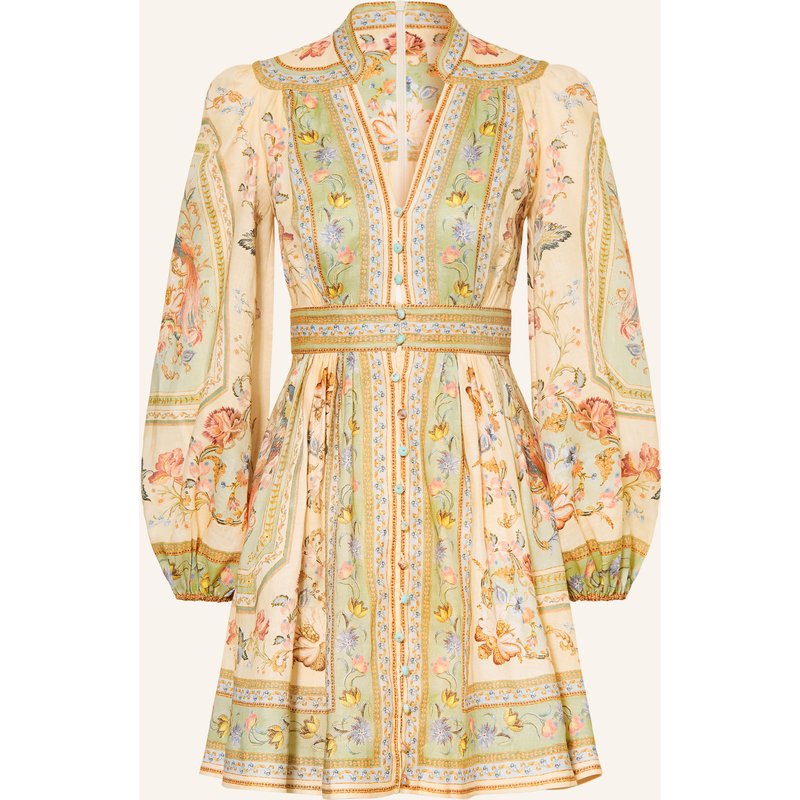 Zimmermann Kleid Roselight gruen