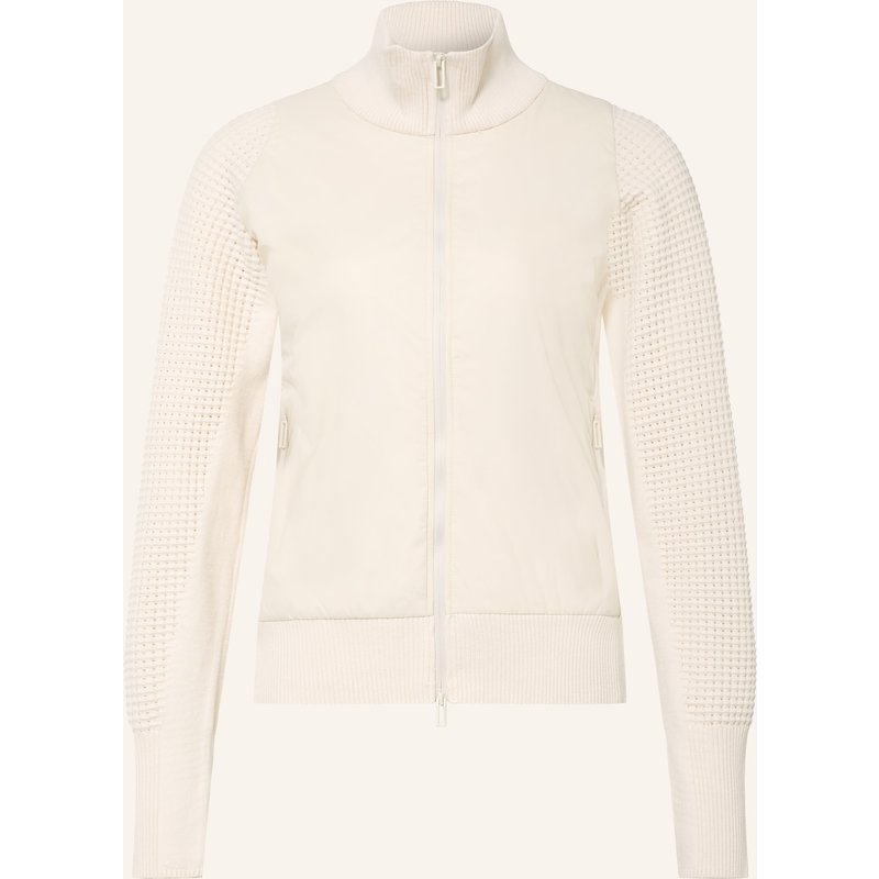 Jeanne Baret Strickjacke Vinter Im Materialmix beige