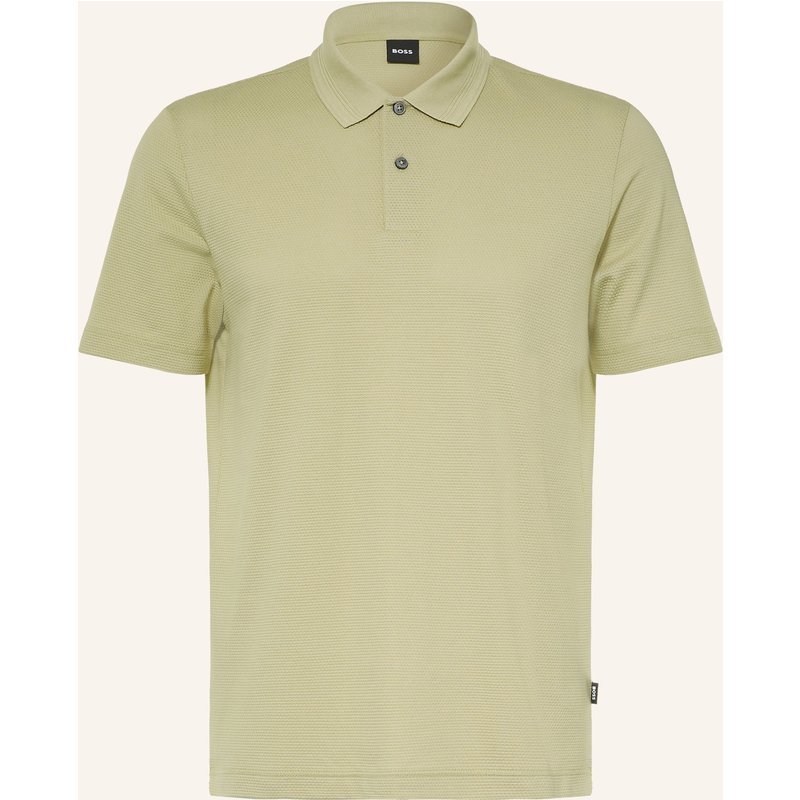 Boss Piqué-Poloshirt Parlay beige
