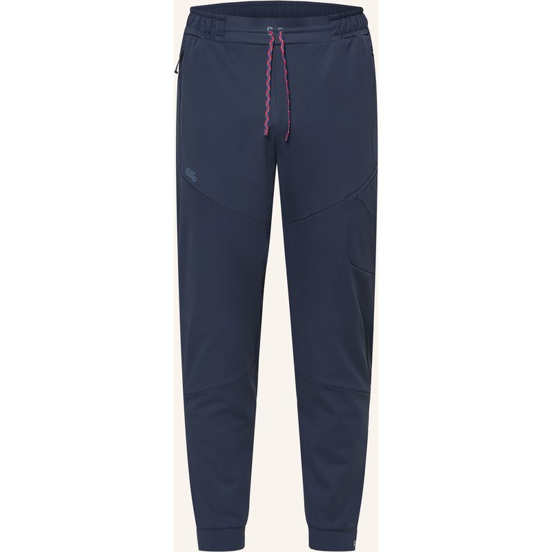Odlo Softshell-Hose Zeroweight X-Warm Insulated 80 Years blau