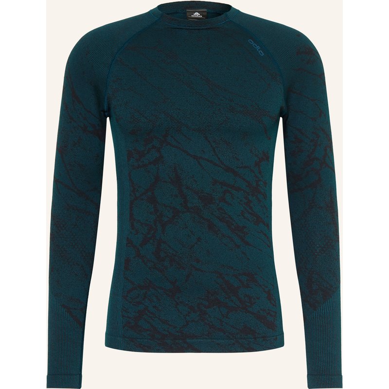 Odlo Funktionsshirt Performance Warm Blackcomb blau