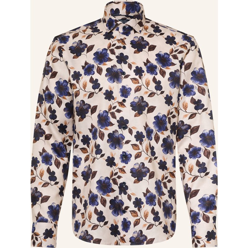 Olymp Signature Hemd Signature Tailored Fit blau