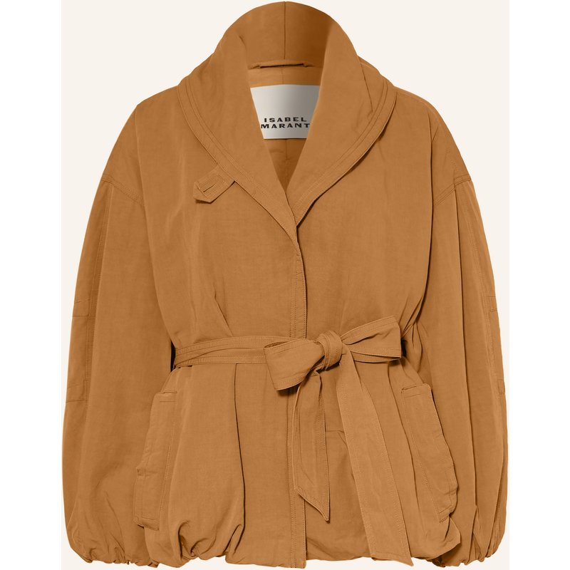 Isabel Marant Jacke Volinda braun