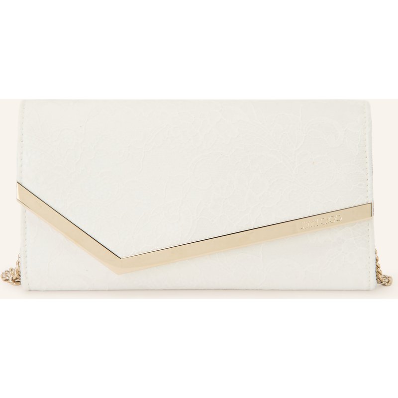 Jimmy Choo Clutch Emmie weiss
