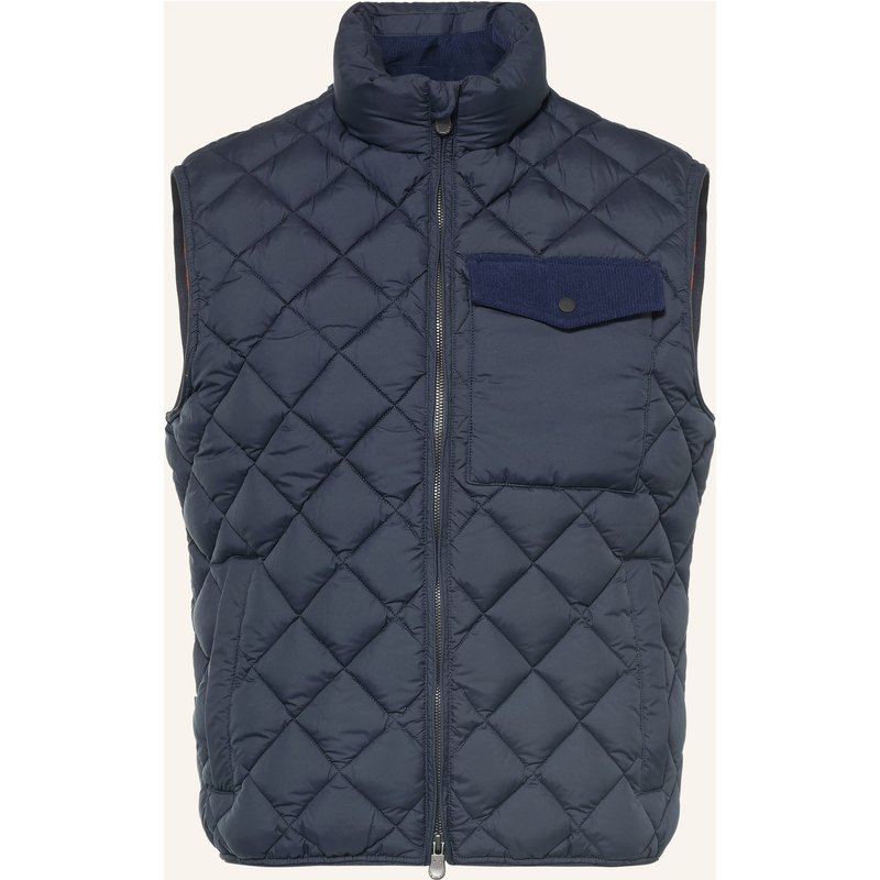 Save The Duck Steppweste Fabrice Im Materialmix blau
