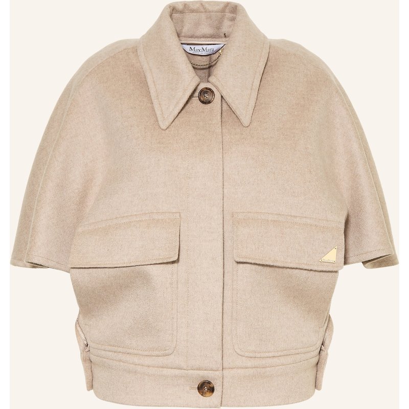 Max Mara Cashmere-Cape Dream grau