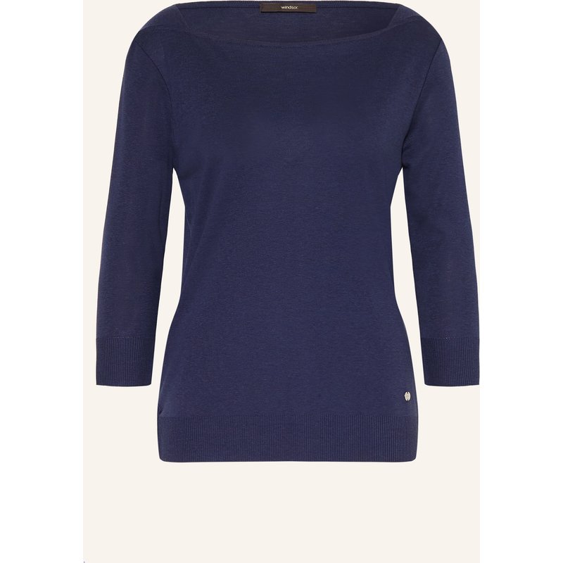Windsor. Shirt Mit 3/4-Arm blau