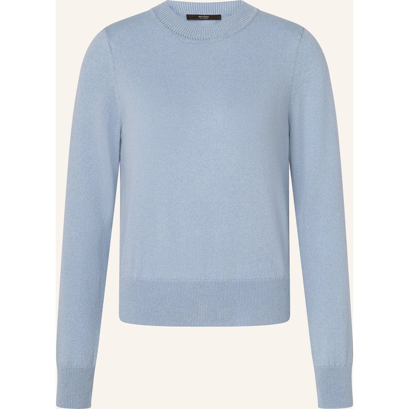 Windsor. Cashmere-Pullover blau