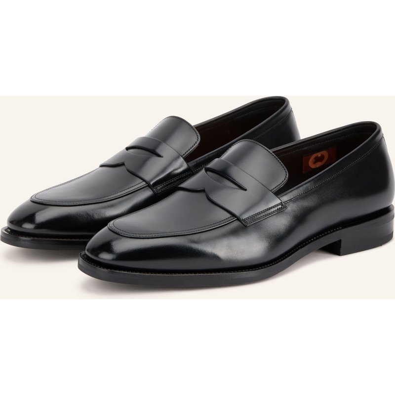 Santoni Penny-Loafer Gregor schwarz