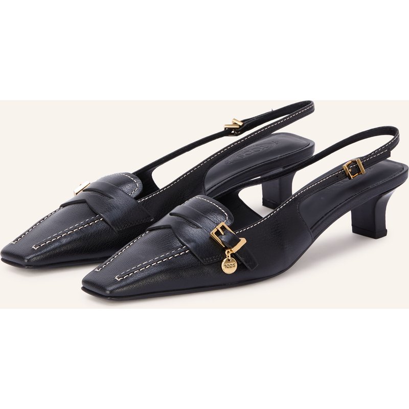 Tod's Slingpumps schwarz