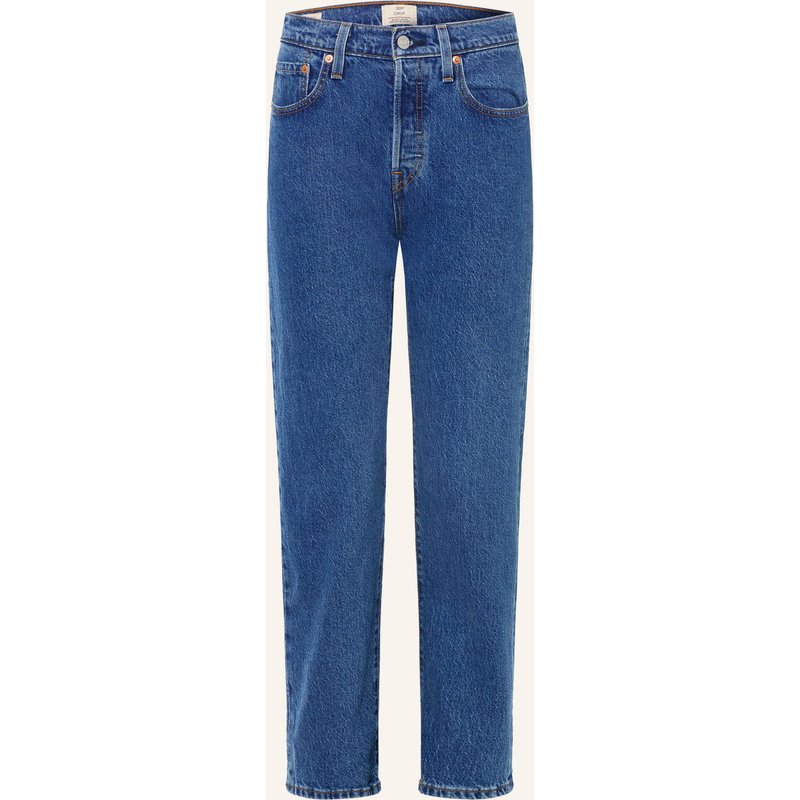 Levi's® Straight Jeans 501 Cropped blau