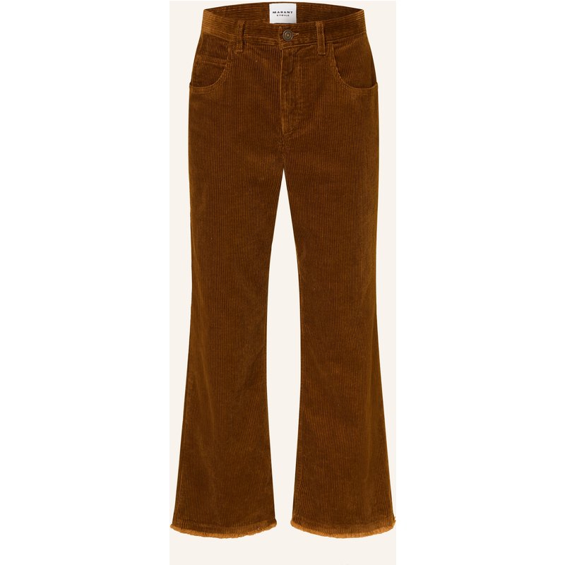 Marant Étoile Cord-Culotte Ruthie braun