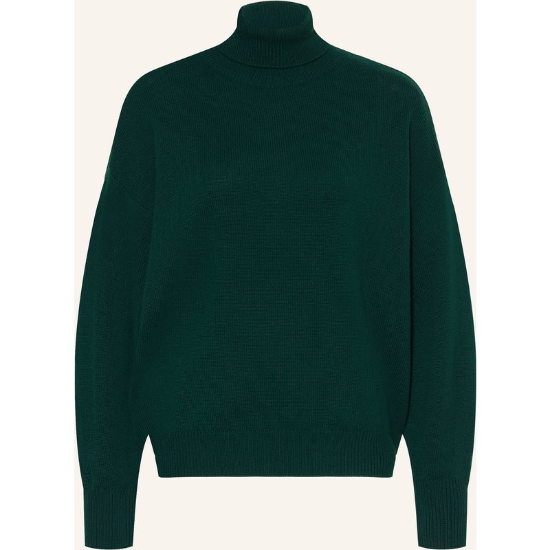 Mrs & Hugs Rollkragenpullover gruen