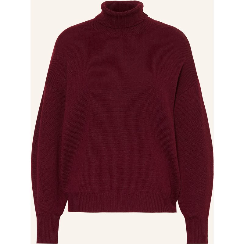 Mrs & Hugs Rollkragenpullover rot