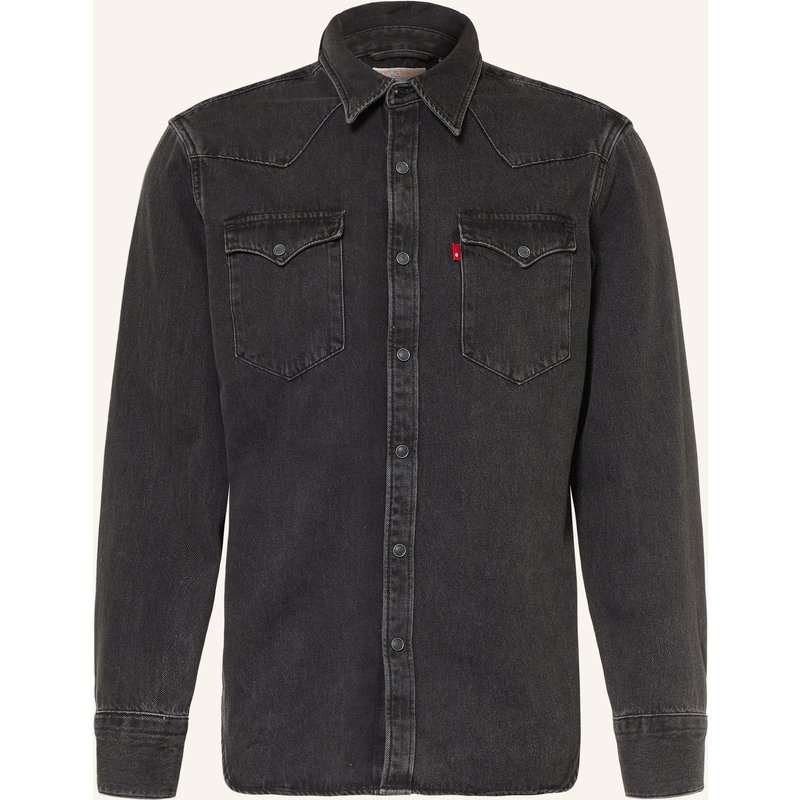 Levi's® Jeanshemd Barstow Standard Fit schwarz