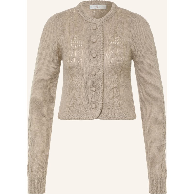 Johann & Johanna Strickjacke Mit Mohair beige