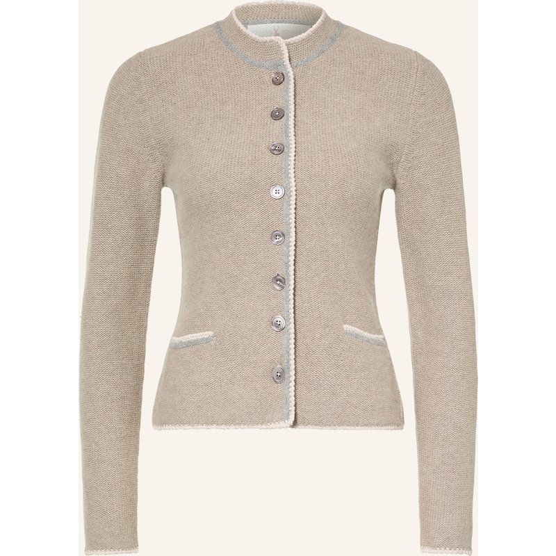 Johann & Johanna Strickjacke Mit Cashmere beige